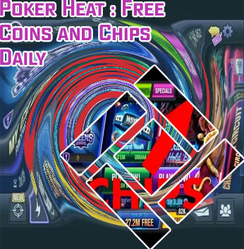Poker heat free chips
