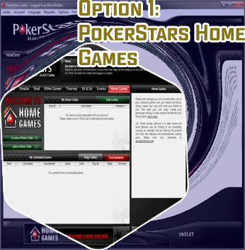 Pokerstars home game