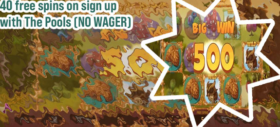 The pools free spins